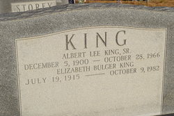 Elizabeth <I>Bulger</I> King 