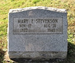 Mary E. <I>Thompson</I> Stevenson 