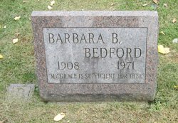 Barbara <I>Booth</I> Bedford 