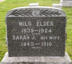 Sarah Jane <I>Snyder</I> Elder 