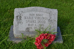Mable Virginia <I>Sparks</I> Dodd 