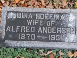 Julia <I>Hoffman</I> Andersen 