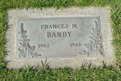 Frances M. <I>Holt</I> Bandy 