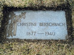 Christine <I>Roehrig</I> Berschbach 
