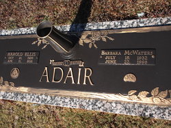 Barbara Lucille <I>McWaters</I> Adair 