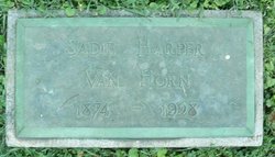 Sadie Harper VanHorn 