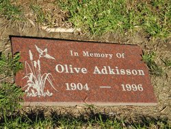 Olive Julia <I>Adkisson</I> Adkisson 