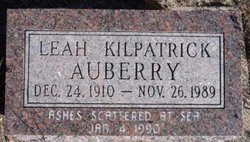 Leah D. <I>Kilpatrick</I> Auberry 