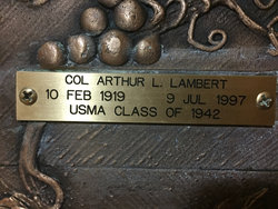 Col Arthur Lawrence “Art” Lambert II