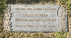 Doris Alvera Mickelson-McCaffrey 