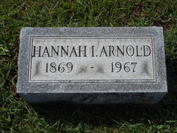 Hannah I. <I>Dean</I> Arnold 