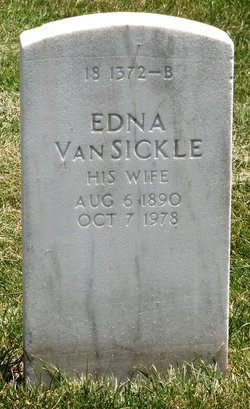 Edna <I>Van Sickle</I> Benton 
