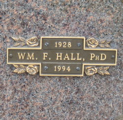 William Francis “Bill” Hall 