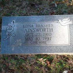 Edna <I>Brasher</I> Ainsworth 