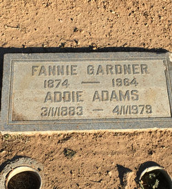 Addie <I>Furr</I> Adams 