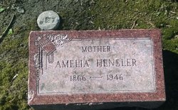 Amelia <I>Boudinier</I> Hensler 