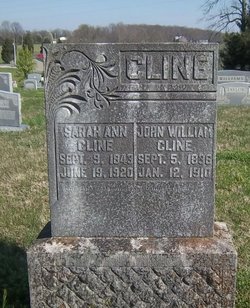 Sarah Ann <I>Graves</I> Cline 