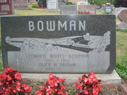 Leonard “Boots” Bowman 