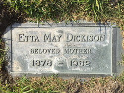 Etta May <I>Parks</I> Dickison 