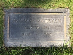 Agnes M Laudeman 