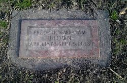 Frederick William “Fred” Brown 
