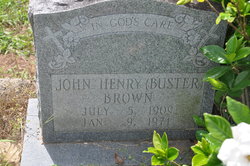 John Henry “Buster” Brown 