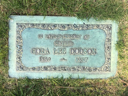 Cora Lee <I>Buster</I> Dodson 