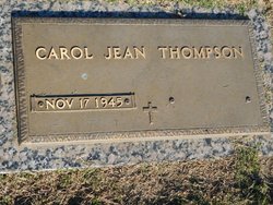Carol Jean “Jeanie” <I>Eli</I> Thompson 