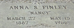 Anna “Nancy” <I>Singleton</I> Finley 