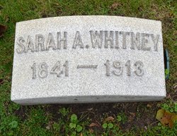 Sarah Anna <I>Snyder</I> Whitney 