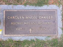 Carolyn Dean <I>Angel</I> Oakley 