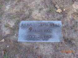 Wilma <I>Ingram</I> Willis 
