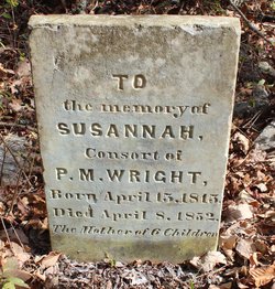 Susannah <I>Lay</I> Wright 