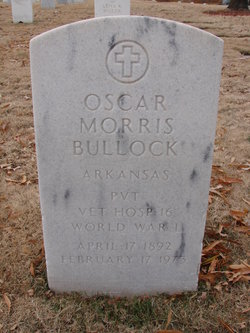 Oscar Morris Bullock 
