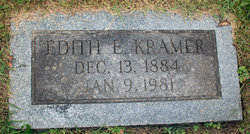 Edith Earl <I>Wimer</I> Kramer 