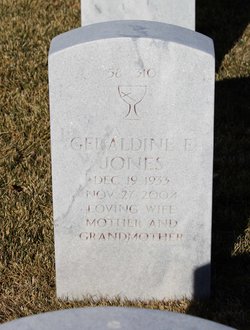 Geraldine E Jones 
