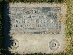 Agnes Lucinda <I>Newell</I> Burdick 