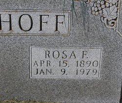 Rosa Frances <I>Peters</I> Althoff 
