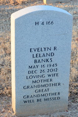 Evelyn Ruth <I>Leland</I> Banks 