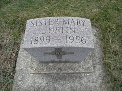 Sr Mary Justin Stoessel 