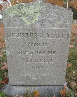Augustus Octavus Ackley 