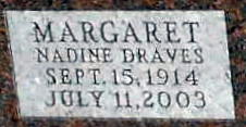 Margaret Nadine <I>Draves</I> Bartz 