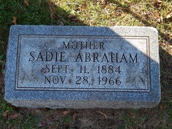 Sadie <I>Matthews</I> Abraham 
