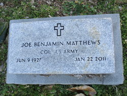 Joe B. Matthews 