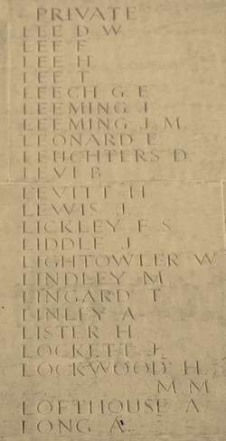 Private Abraham Linley 
