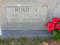 Roxie F <I>Scroggins</I> Choate 