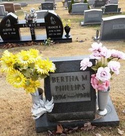 Bertha M <I>Gregowski</I> Phillips 