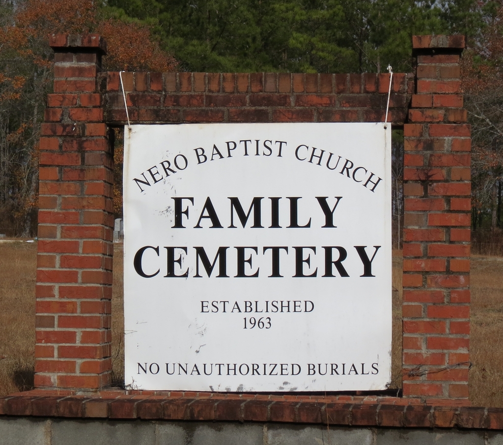 Nero Baptist Church Cemetery