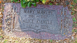 Alice <I>Marley</I> Kienzle 