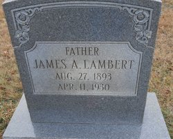 James Alfred Lambert 